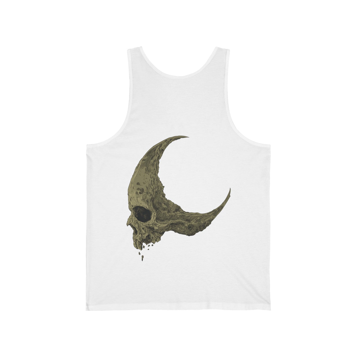 Moos skull Jersey tank top