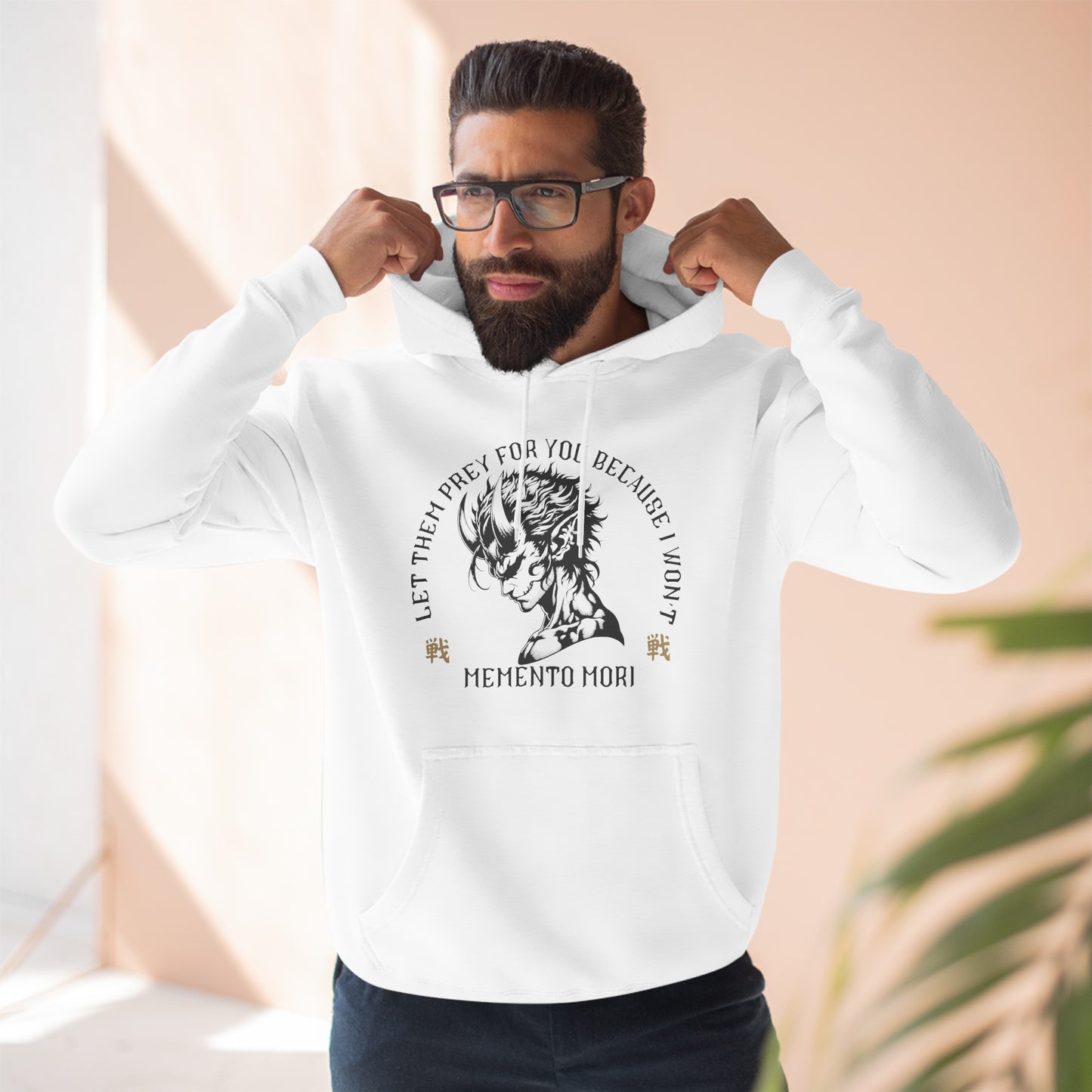 Memento mori Fleece Hoodie