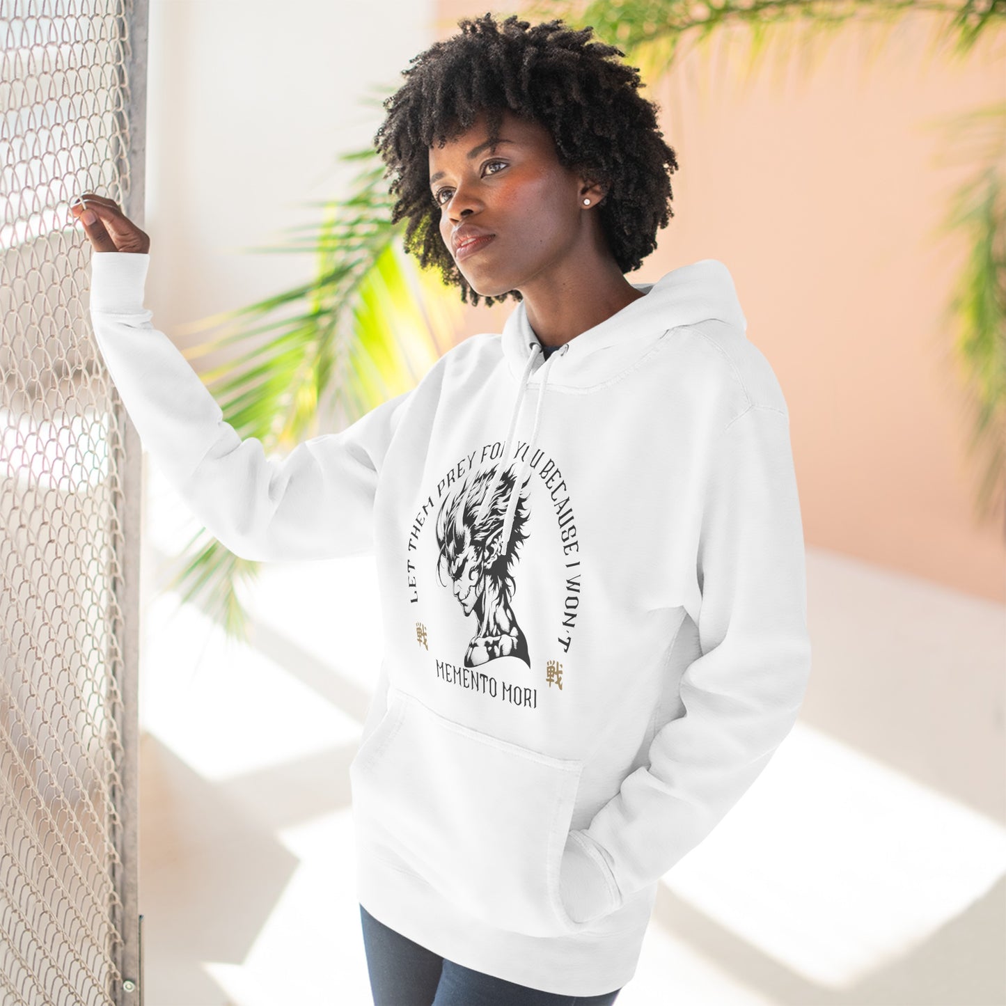 Memento mori Fleece Hoodie