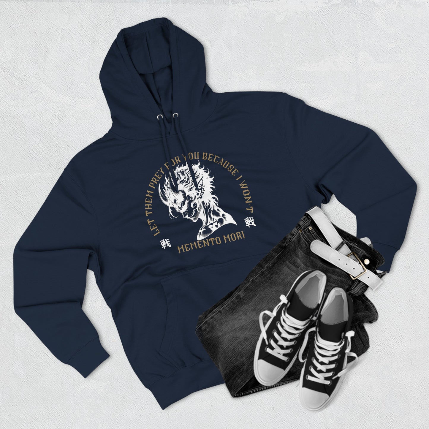 Memento mori Fleece Hoodie