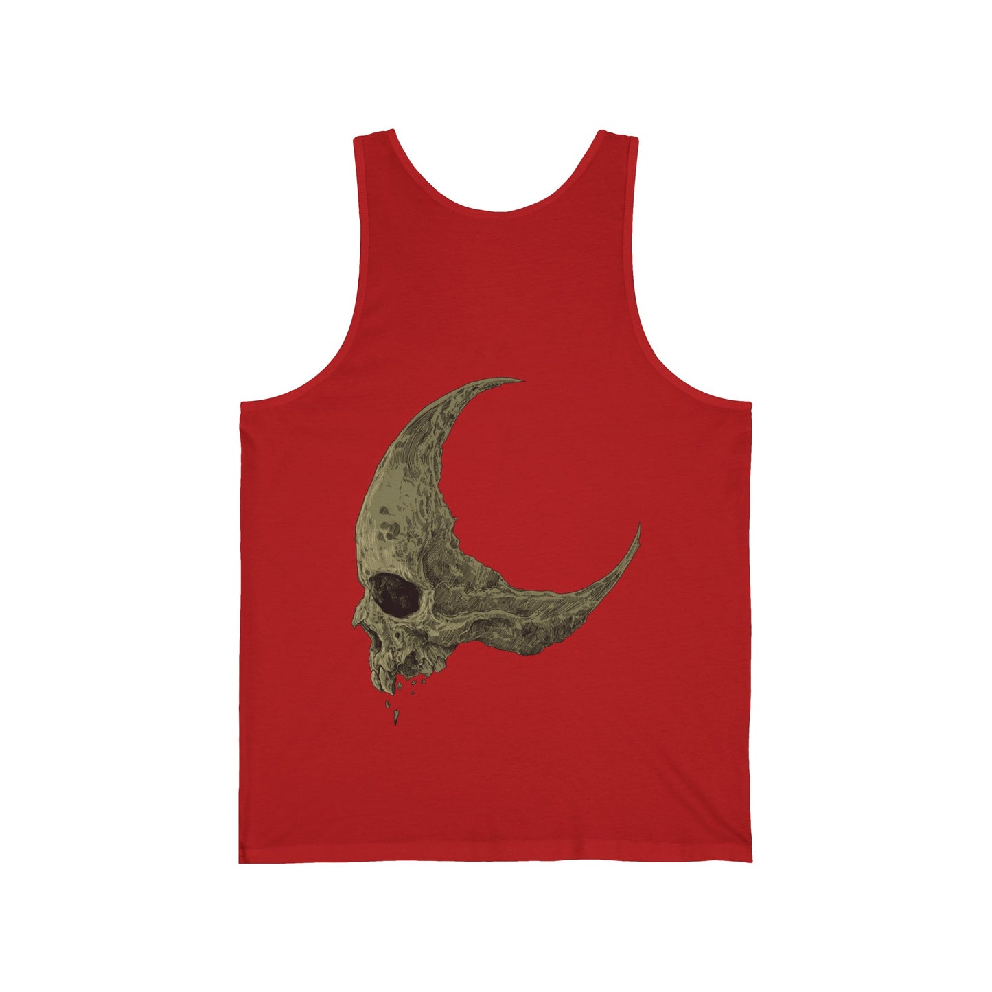 Moos skull Jersey tank top