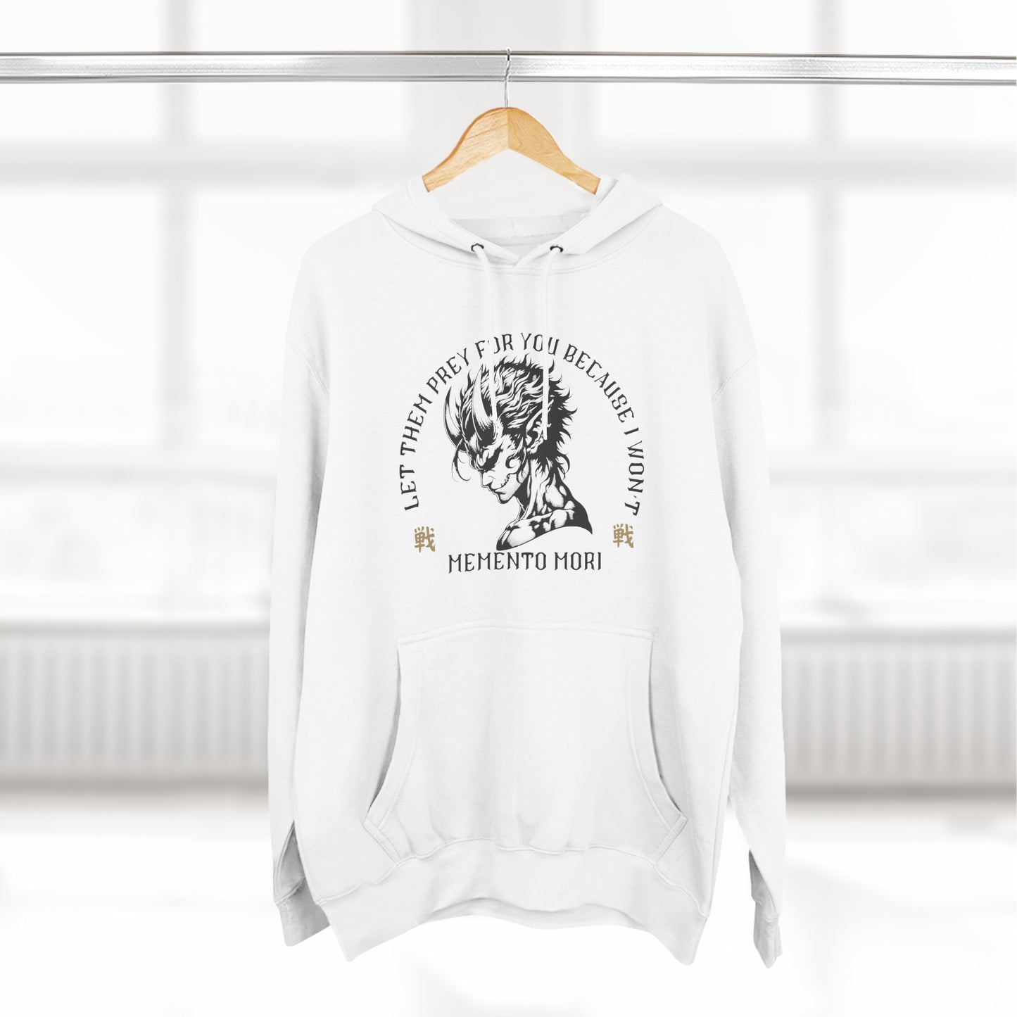 Memento mori Fleece Hoodie