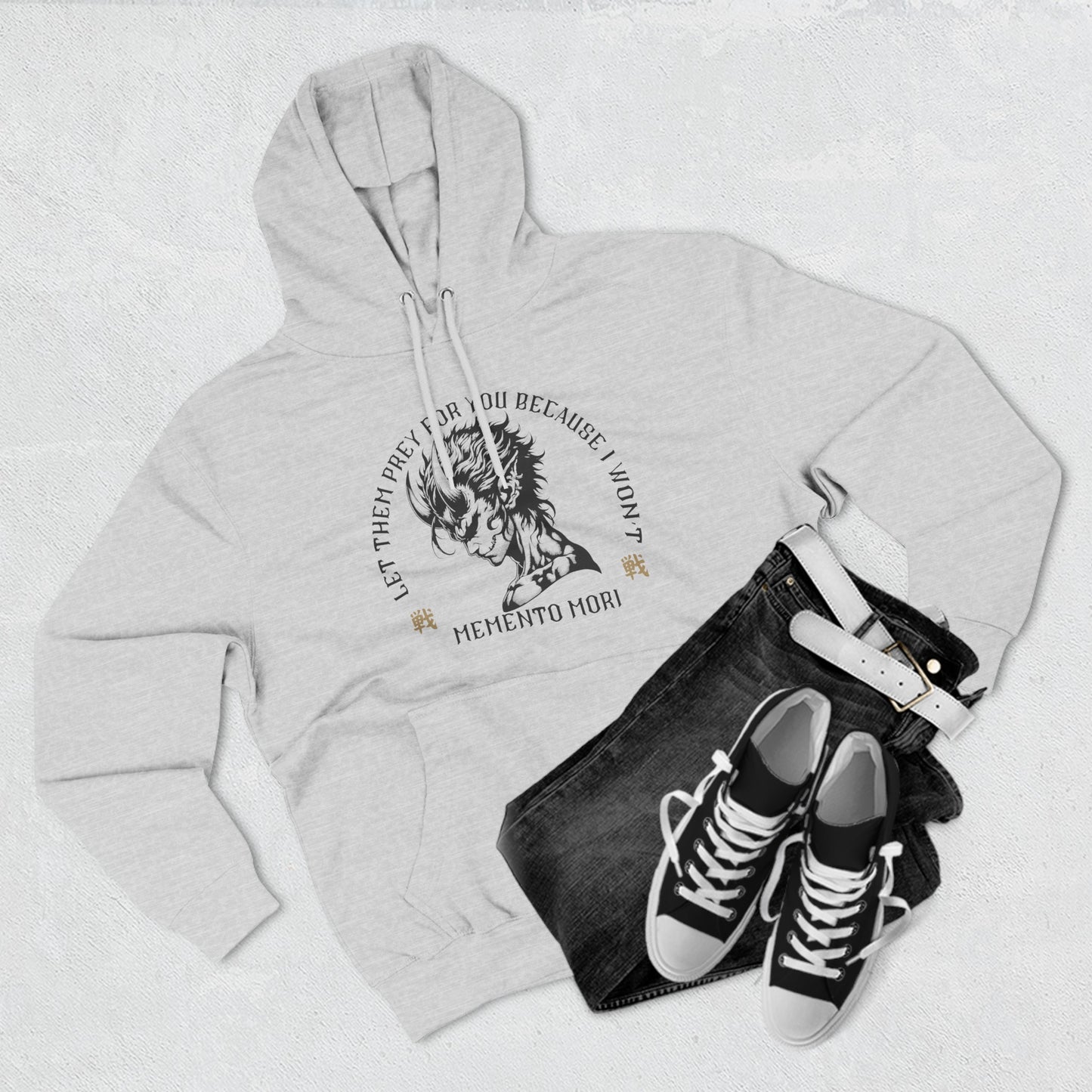 Memento mori Fleece Hoodie