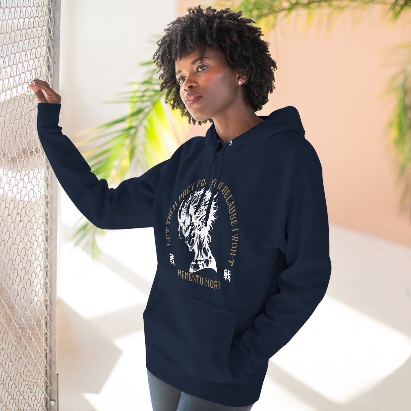 Memento mori Fleece Hoodie