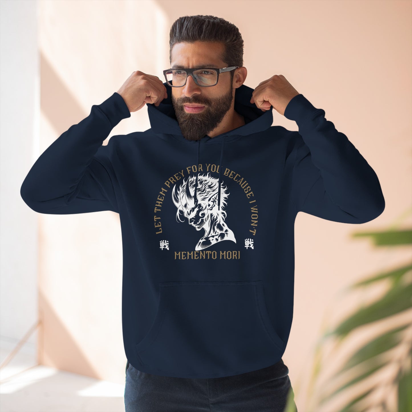 Memento mori Fleece Hoodie