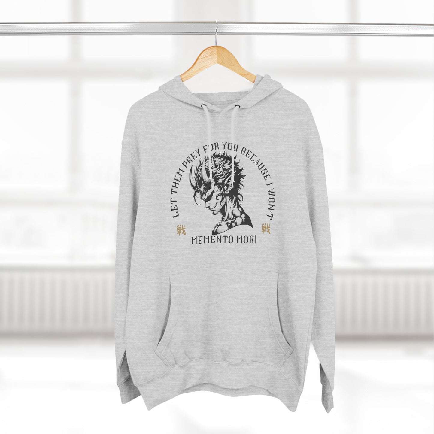 Memento mori Fleece Hoodie