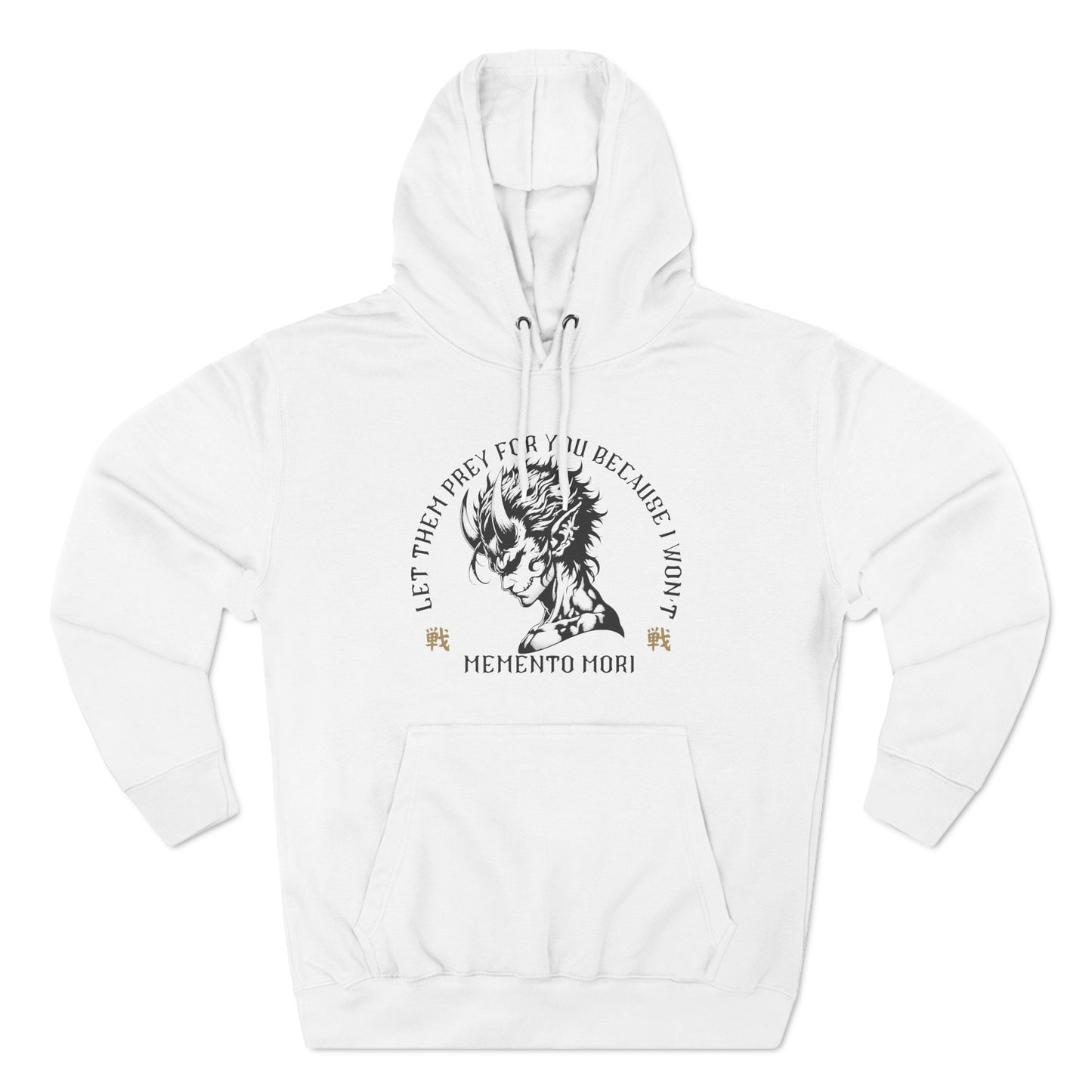 Memento mori Fleece Hoodie